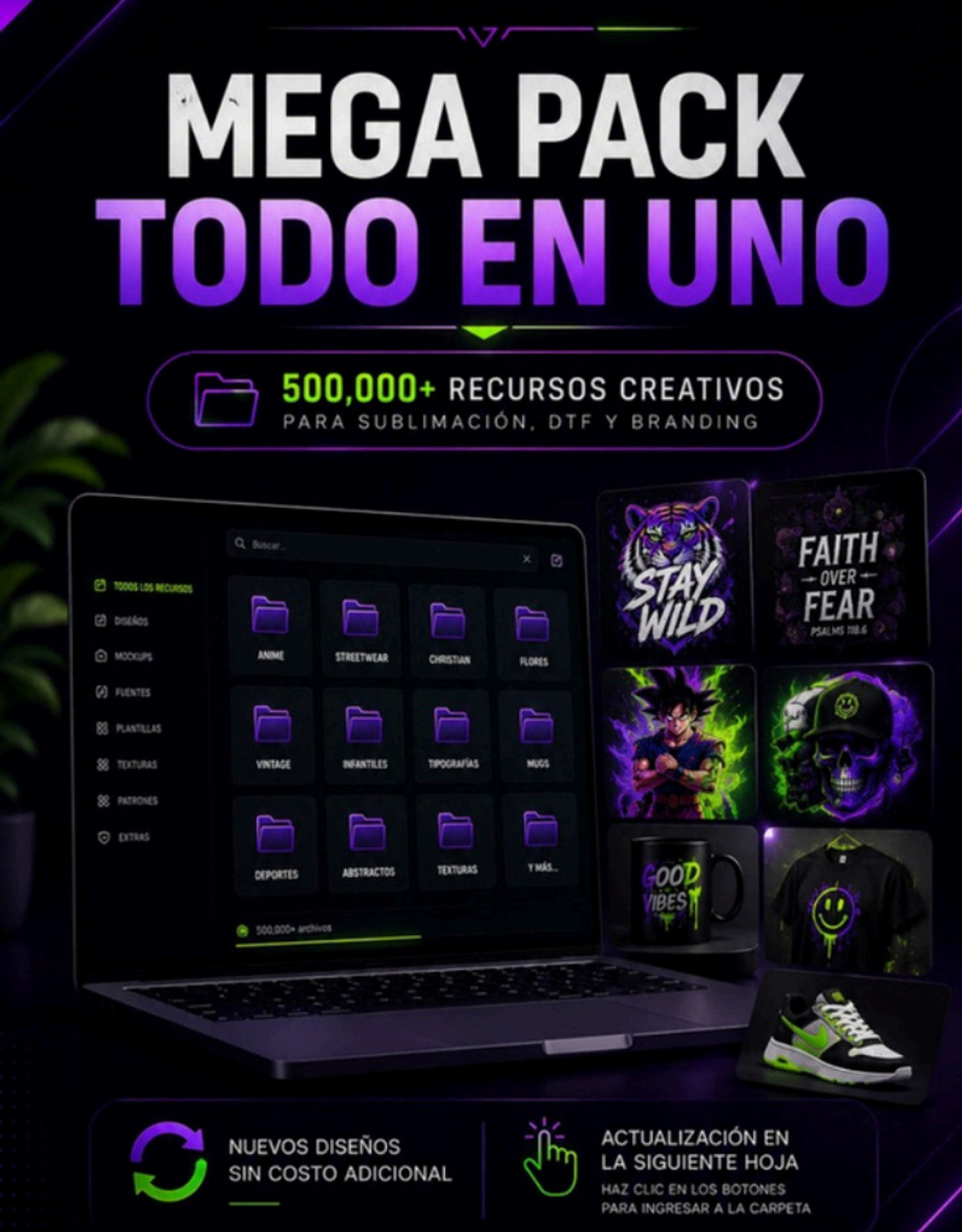 El pack definitivo para emprendedores gráficos 500K