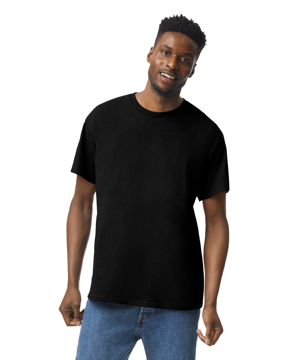 Polera Gildan 5000 Hombre MC 100% Algodón.